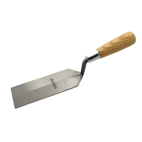 Forged Margin Trowels with WOOD Handle and Steel / DTF-2